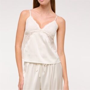 Abercrombie sheer sleep cami set